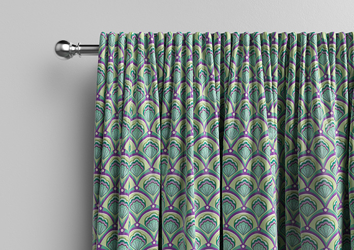 Deco Sea Shells, Neopolitan - Made To Measure Curtains - Image 10